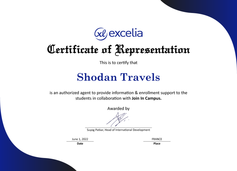 Excelia Certification