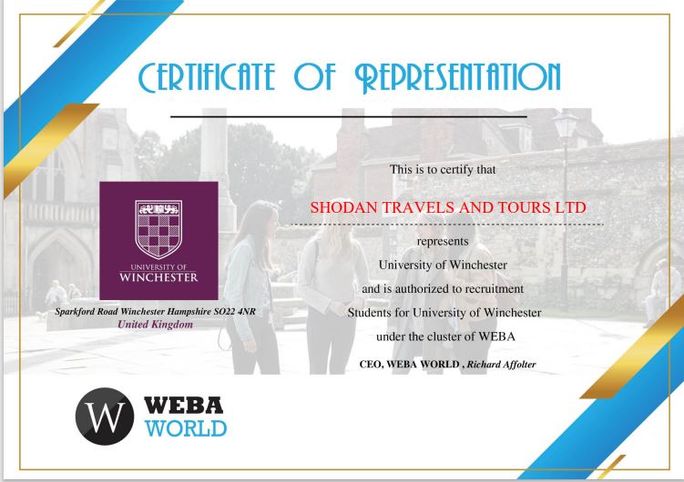 WEBA Certification